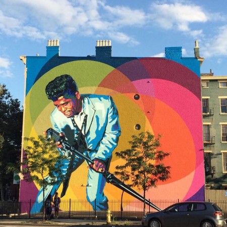 Mural Dedication: Mr. Dynamite, James Brown