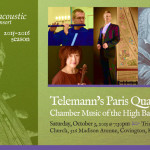 Teleman's Paris Quartets: Chamber Music of the High Baroque
