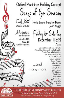 8th Annual Oxford Musicians Holiday Concert