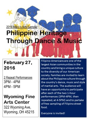 Philippine Heritage Through Dance & Music | Macy's Arts Sampler Weekend 2016