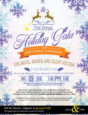 First Annual Holiday Gala at You & Me Dance Studio