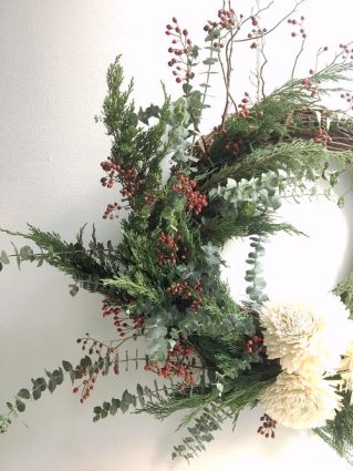 Gallery 4 - Winter Wreath Making Workshop with Eve Floral Co.