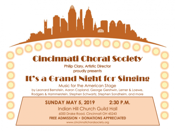 Gallery 1 - Cincinnati Choral Society - It’s a Grand Night for Singing
