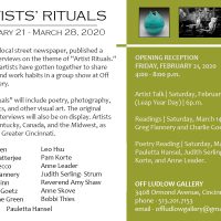 Gallery 1 - Artists' Rituals