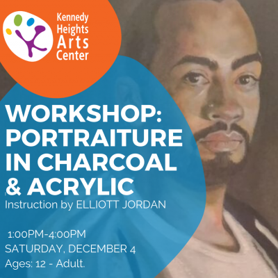 Workshop: Portraiture in Charcoal & Acrylic