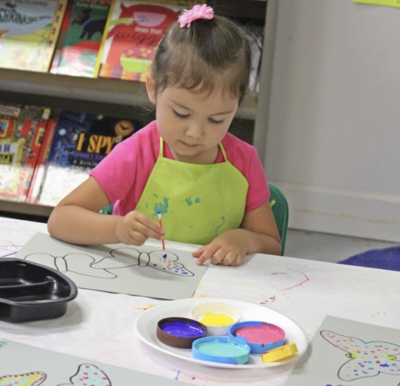 Reading Library Preschool Art Program