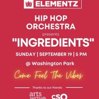 Elementz Hip Hop Orchestra at Washington Park