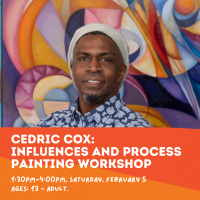 Cedric Cox: Influences & Processes Painting Workshop