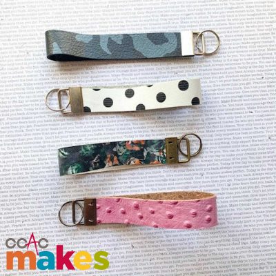 Monthly Makes with Moe: Leather Jewelry & Key ...
