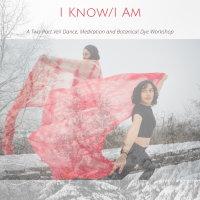 I Know / I Am: A Two-Part Veil Dance, Meditation and Botanical Dye Workshop