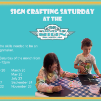 Sign Crafting Saturday
