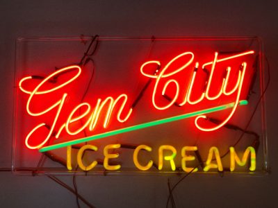 Spotlight on Main Street: We All Scream for Ice Cream Signs