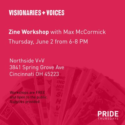 Pride Thursdays: Zine-making Workshop with Max McCormick