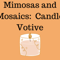 Mosaic Candle Votive Workshop