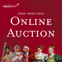 Cincinnati Shakespeare's 2022 Online Auction