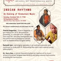 INDIAN RHYTHMS- An evening of Hindustani Music
