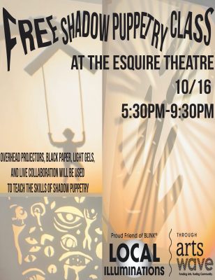 Free Shadow Puppetry Masterclass