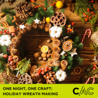 One Night, One Craft: Holiday Wreathmaking