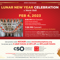Cincinnati Lunar New Year Celebration at Music Hall