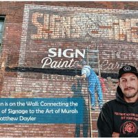 The Sign is on the Wall: Connecting the History of Signage to the Art of Murals