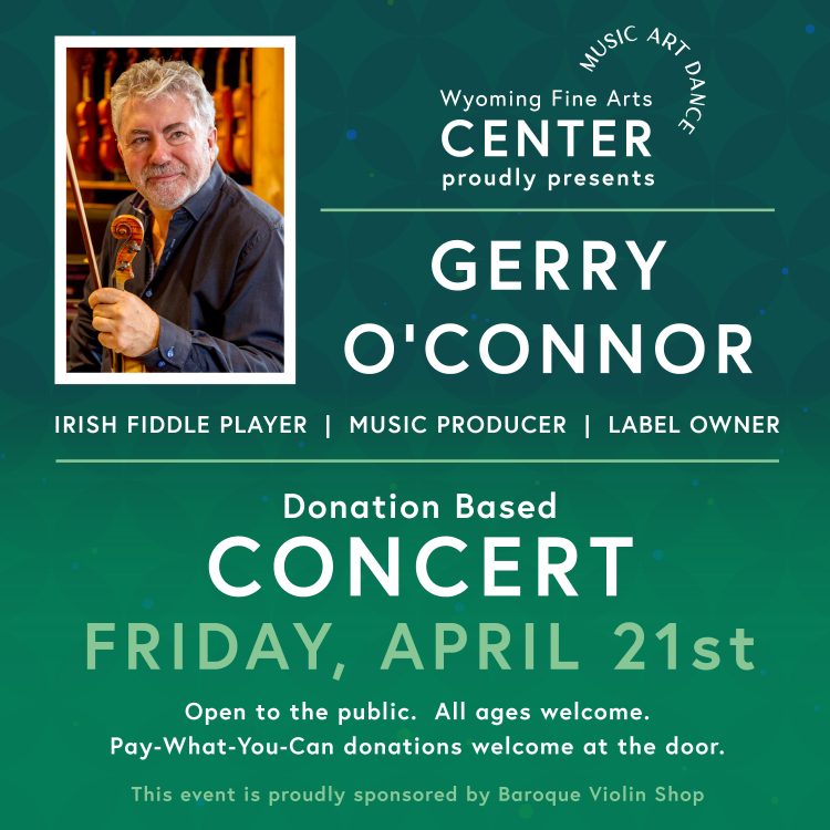 Donation-Based Concert with Gerry O'Connor