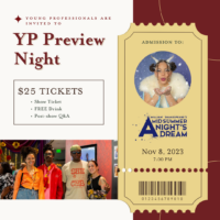 YP Preview Night: "A Midsummer Night's Dream"