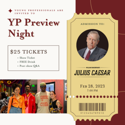 YP Preview Night: "Julius Caesar"