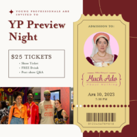 YP Preview Night: "Much Ado About Nothing"
