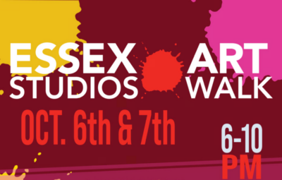 50 Artist Studios Open for the Famous Essex Studios Fall Artwalk - Theme is Haunted Halloween Art