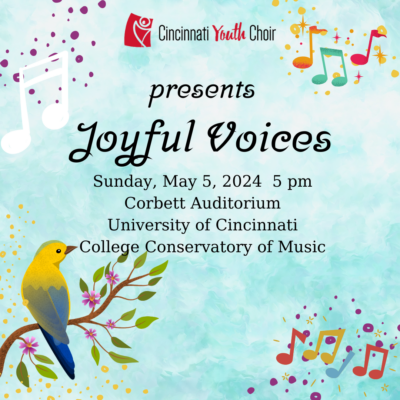 Cincinnati Youth choir presents Joyful Voices