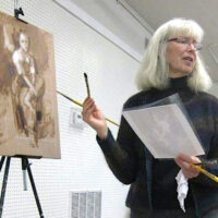 Figure Drawing and Painting the Live Model with Carin Hebenstreit, New Session Starts April 8, 2024