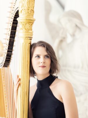 Austrian harpist Elisabeth Plank at NKU March 30