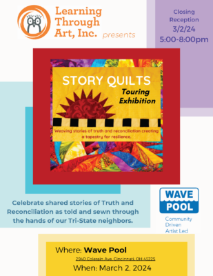 Story Quilts: Closing Reception of the Touring Exhibition at Wave Pool Gallery
