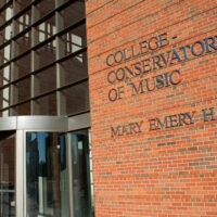 Gallery 4 - The exterior of UC's College-Conservatory of Music.