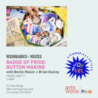 Badge of Pride: Button Making with Becky Mason + Brian Dooley